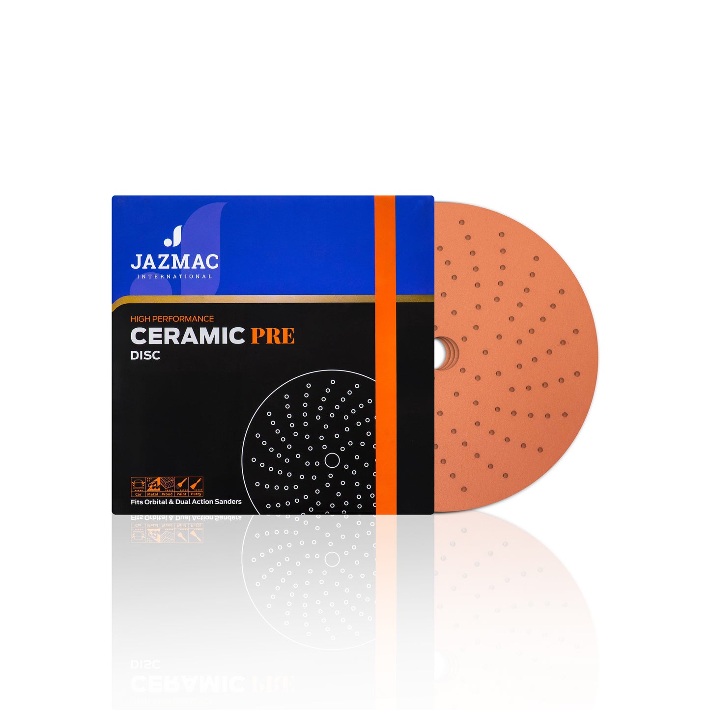 Jazmac - Orange Ceramic 150mm Premium 50pcs