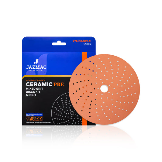 Jazmac - Orange Ceramic 150mm Premium SAMPLE PACKET 12